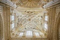 Ceiling of Mezquita, CÃÂ³rdoba. Andalusia, Spain. Royalty Free Stock Photo